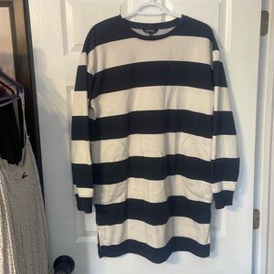 George long stripes sweater with pockets